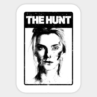 The Hunt (Schwarz) Sticker